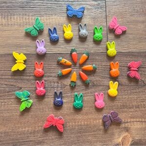 Colorful Spring & Easter Crayon Sets for Kids